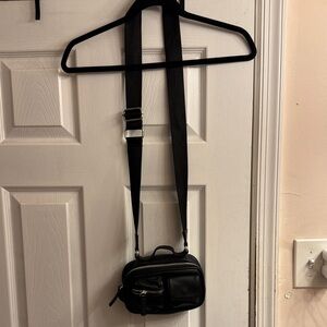 Forever 21 Black Belt Bag for Men